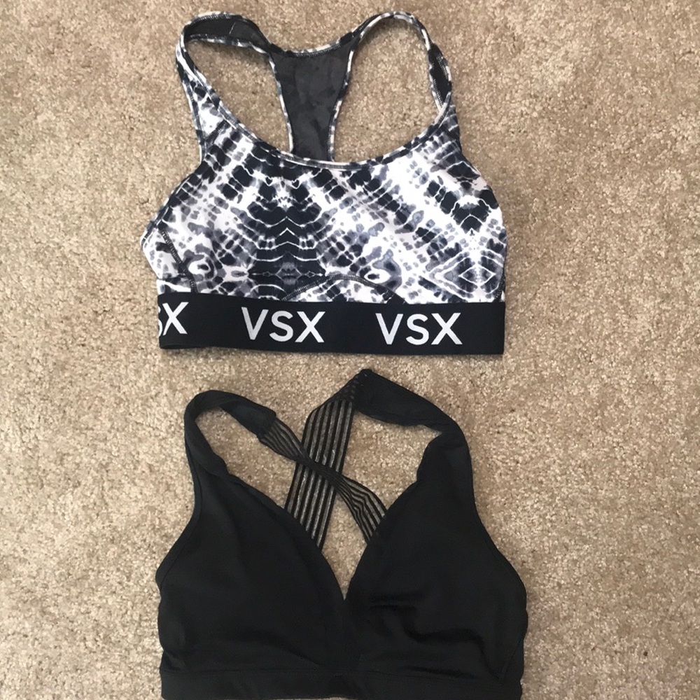 2 low impact Victoria’s Secret sports bras